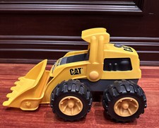 Toy State Caterpillar Bulldozer Yellow Cat Construction Vehicle 14  Plastic