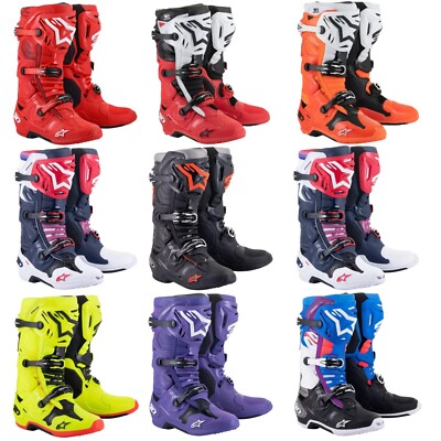 Alpinestars Tech 10 ブーツ Tech 10 Boots - BLACK MOTOCROSS Boots | Alpinestars