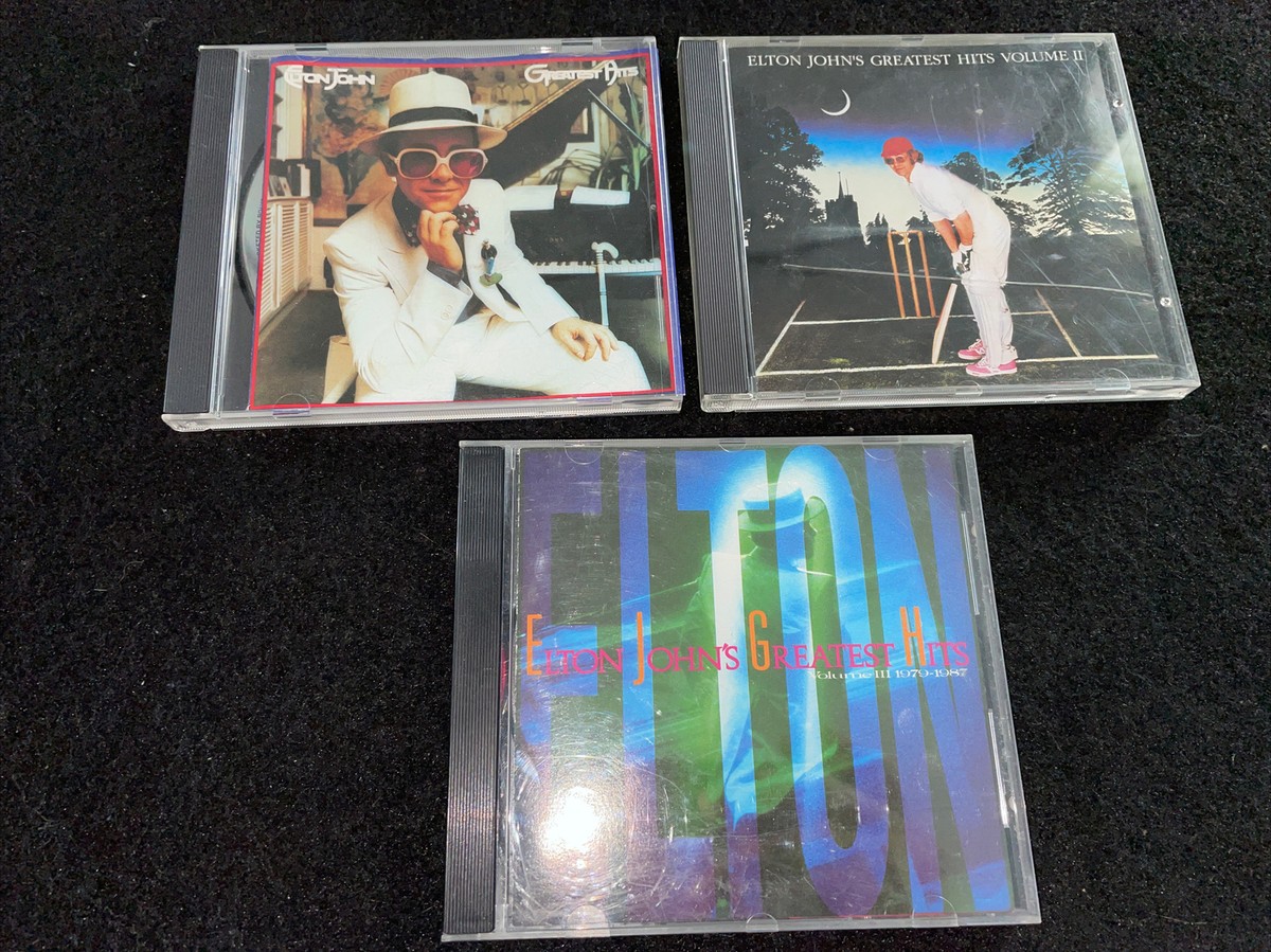ELTON JOHN • Greatest Hits | Volume II 2 | Volume III 3 1979-1987
