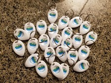 25 RI LOT LOTTERY TICKETS TICKET SCRATCHER SCRAPER KEYCHAIN NOVELTY GIFT NEW