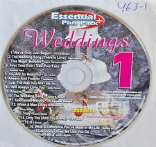 463-1   WEDDINGS    1 DISC CHARTBUSTER KARAOKE LOT VA