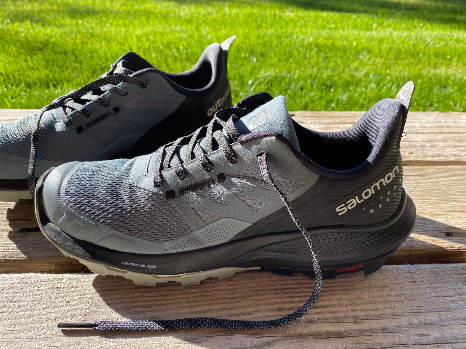 Salomon Outpulse Scarpe da Escursionismo Trail Running Donna 7 5 M Blu Tempesta