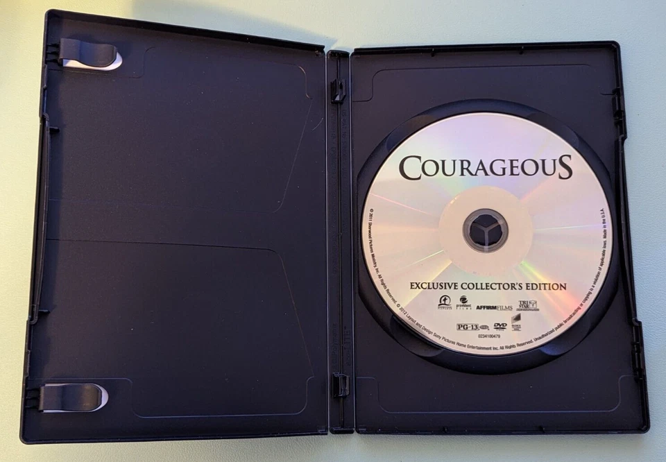 Courageous (DVD, 2012, Canadian) - Image 3 of 4