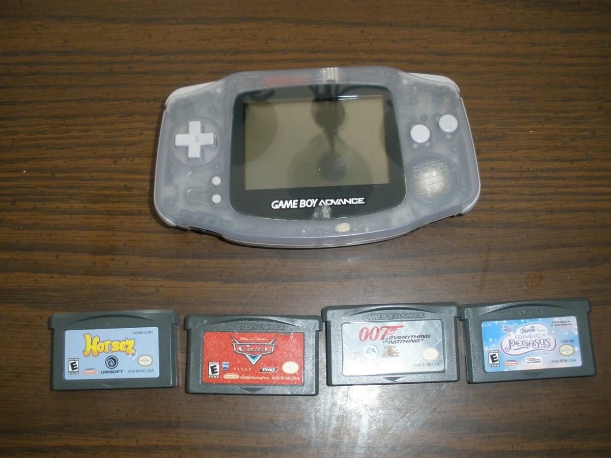 Nintendo Game Boy Advance 32GB Glacier Handheld System for sale online