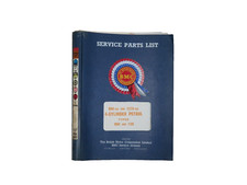 Austin Mini  MG 1300 998cc 1275cc 99H & 12H Power Unit Engine Service Parts List