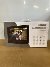 HD JUNTUNKOR 10.1" Portable DVD Player Innovative Button Design HDPDVD-01