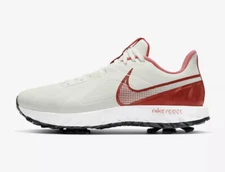 Nike React Infinity Pro Golf Shoes CT6620-104 Men’s US 8.5 Sail Ember NEW $120