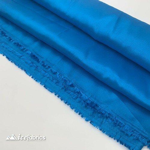 Turquoise Taffeta Fabric By The Yard- Solid Poly Taffeta Fabric- Decoration - Picture 8 of 12