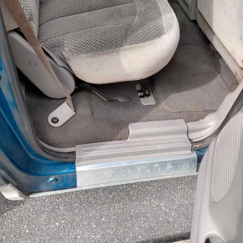 For 01-03 Ford F-150 Pickup Crew Cab Slip-on Outer Rocker Panels NEW PAIR! - Изображение 4 из 4