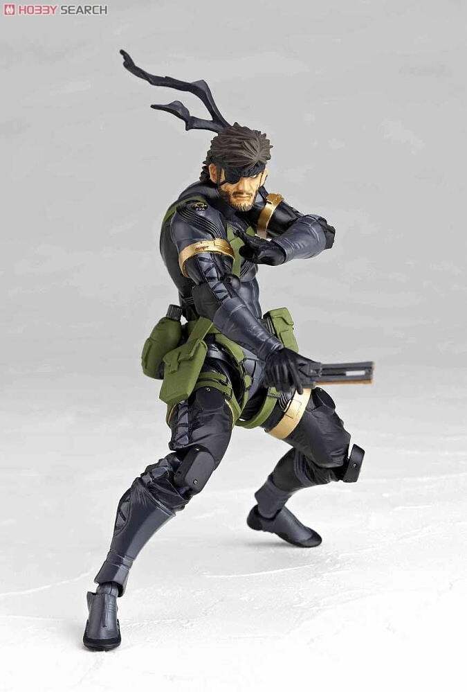 Revoltech Yamaguchi No.131 Metal Gear Solid SNAKE Action Figure