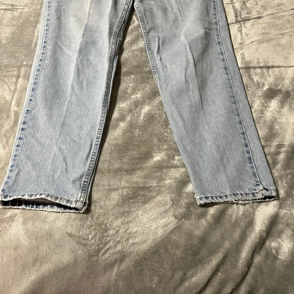 Vintage Levi's 512 Jeans Women 18 Blue Washed Denim Tapered Leg Slim Fit 90s Y2K - Image 3 of 4