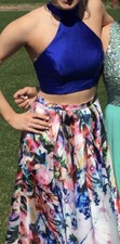 Sherri Hill two piece prom dress