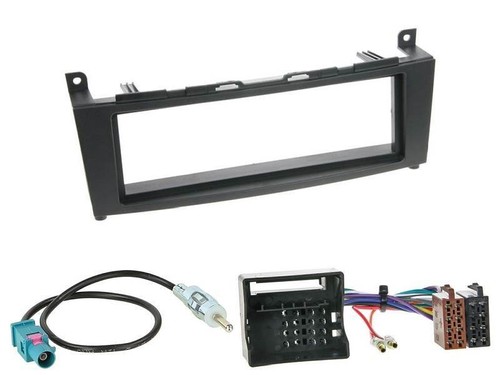 JVC KD-X282DBT autoradio Bluetooth DAB+ USB per Mercedes-Benz Classe C 2007-2011 - Foto 2 di 5