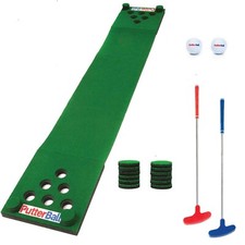 PutterBall Golf Pong Game Set The Original - Includes 2 Putters, 2 Golf Balls...