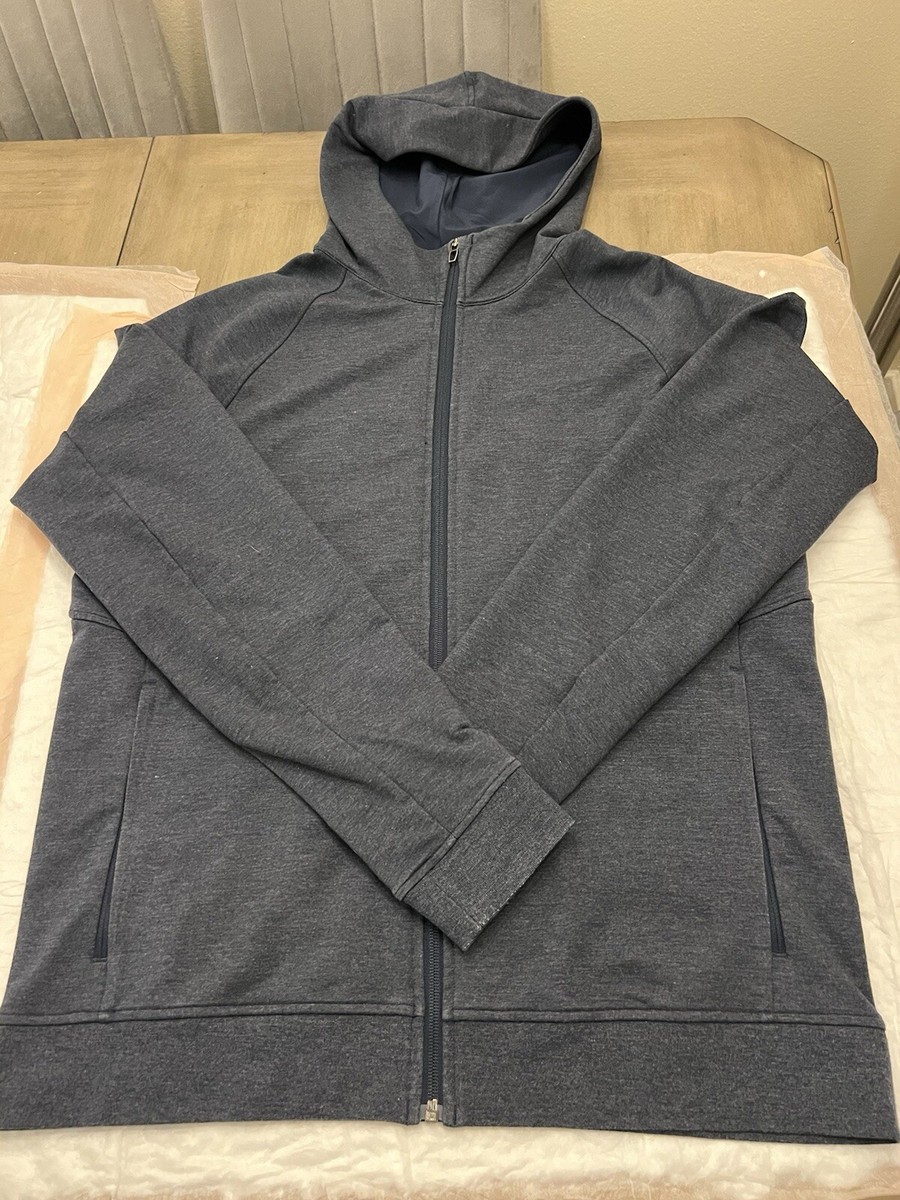 lululemon フルジップ アウター サイズ2 グレー Lululemon All Yours Zip Hoodie - Heathered Core Medium Grey