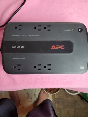 APC Back-UPS ES 350 Battery Backup Surge Protection UPS ...