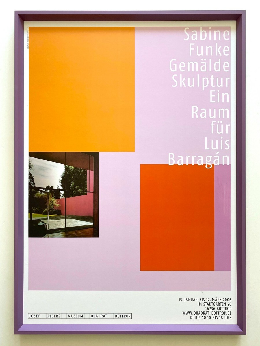 SABINE FUNKE RARE JOSEF ALBERS MUSEUM 