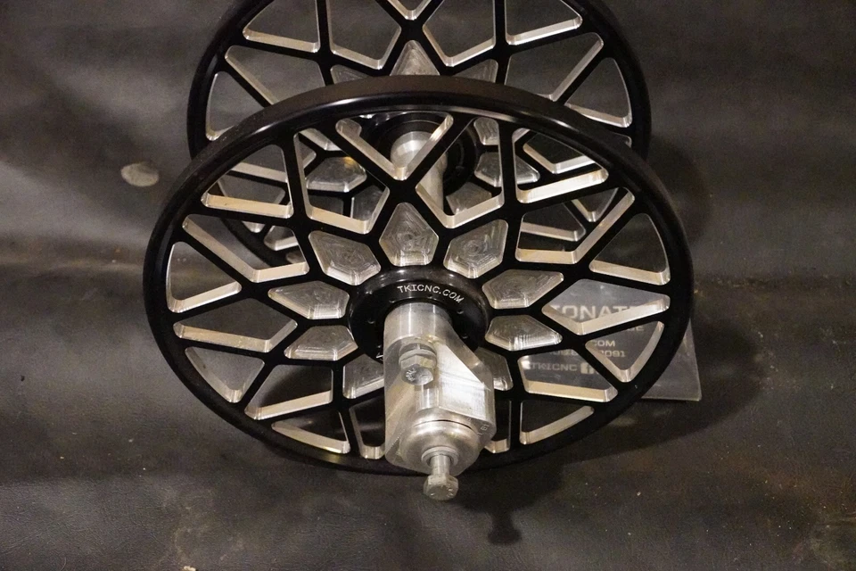 TKI Snowflake 10" Rear Wheels  For 2018+ Arctic Cat M8000 Mountain Cat M6000 - Image 3 of 4