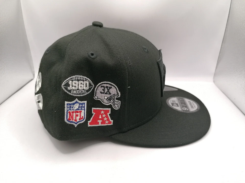 Raiders NFL Snapback Cap New Era Größe S/M Small/Medium Neu 9FIFTY - Bild 2 von 4