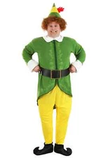 Men's Plus Size Buddy the Elf Costume