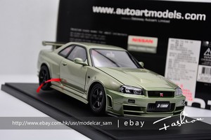 Autoart 1 18 Nissan Nismo R34 Gt R Z Tune Ebay