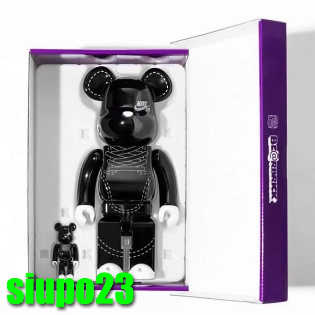 日本製得価】 MEDICOM TOY - BE@RBRICK NIKE SB 2020 BLACK 1000 ...