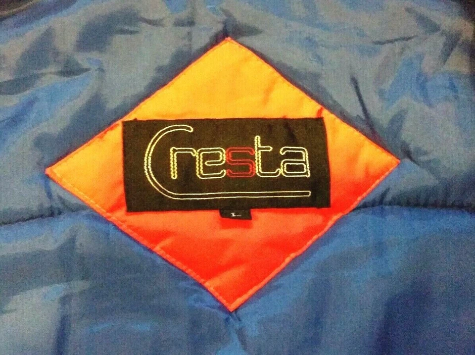 L.L Bean Cresta Ski Jacket Womens L Colorful Windproof Waterproof Breathable VTG - Изображение 3 из 4