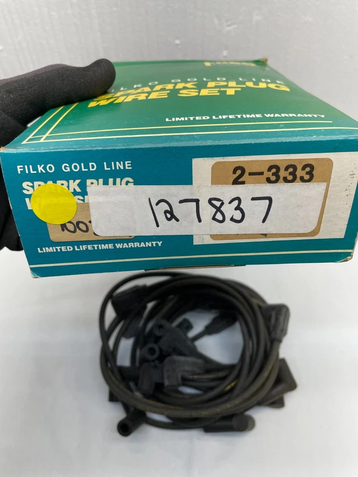 Juego de cables de bujías 2-333 FILKO Gold Line NOS xref. Federal # 2940 Foto 2 de 3
