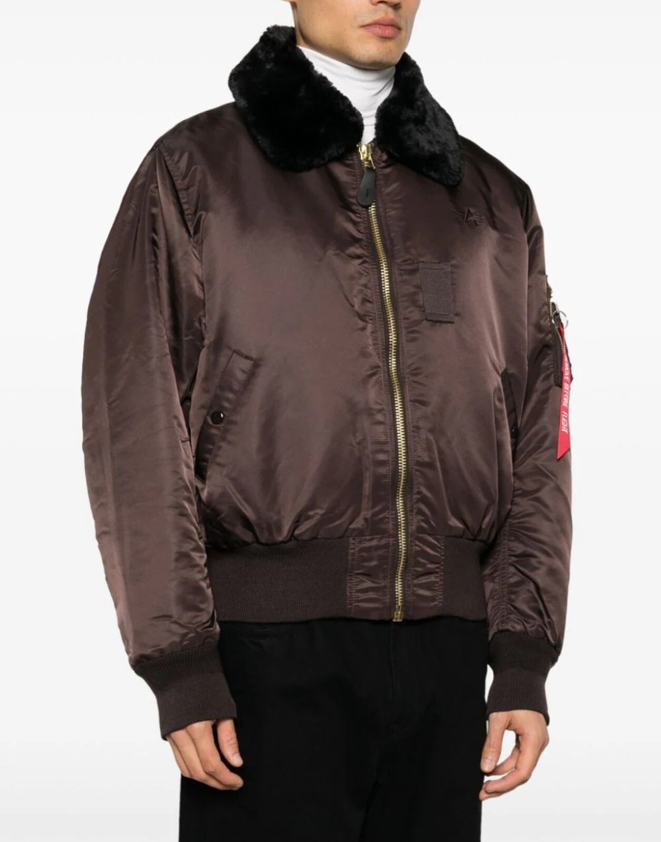 ALPHA INDUSTRIES B-15 AVIATOR BOMBER JACKET MEN JACKET ALPHA INDUSTRIES B-15 AVIATOR BOMBER JACKET MEN JACKET