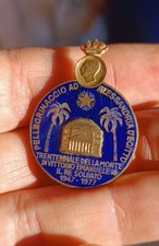 Distintivo Pellegrinaggio Alessandria d'Egitto Guardia Onore Pantheon 1977