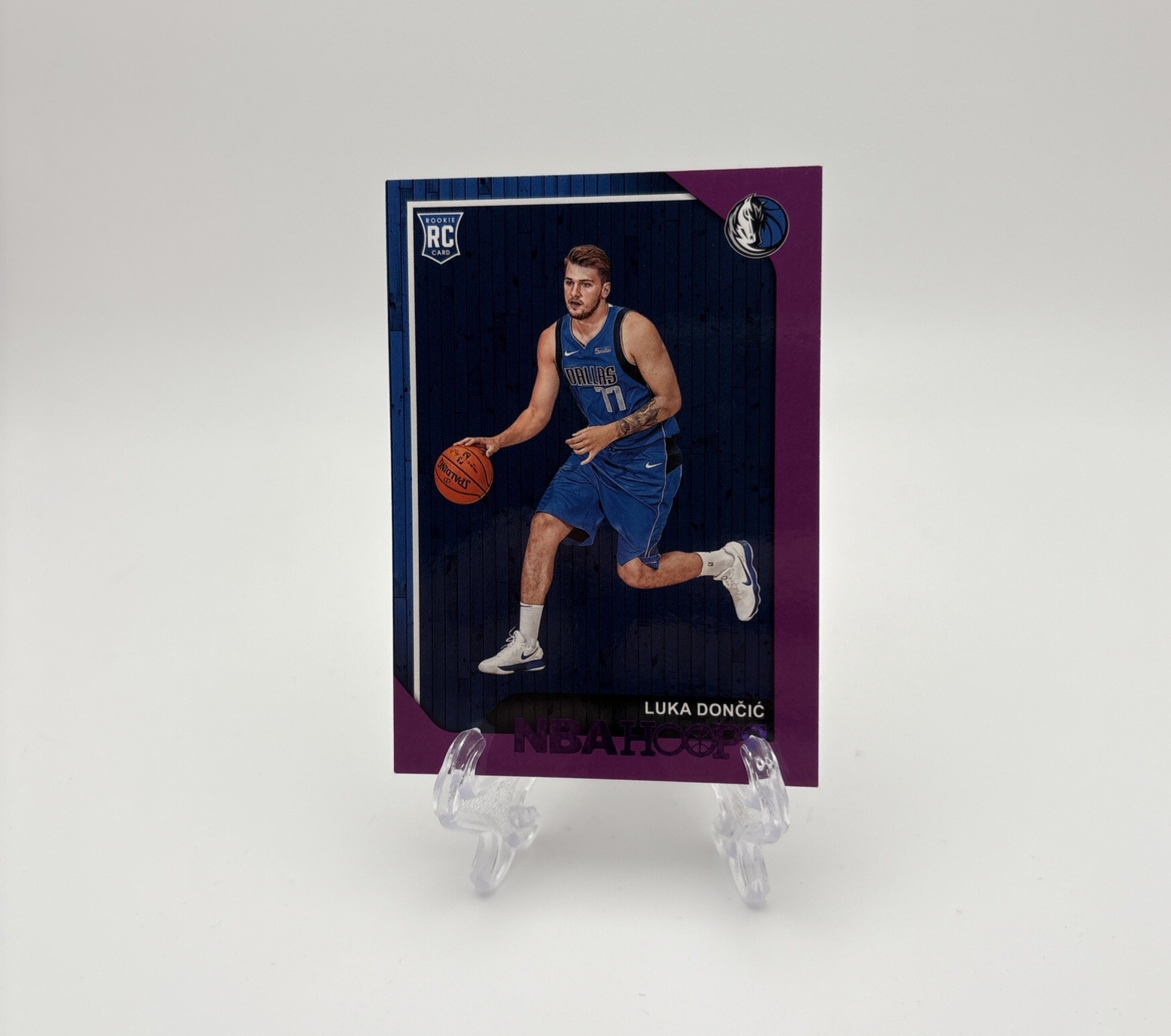 2018-19 Panini Hoops Basketball - Purple Rookie Luka Doncic #268 - Mavericks