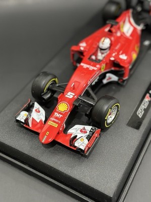 2015 Bburago 1/18 Ferrari SF15T Sebastian Vettel Rare 1:18 Scale