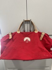 Vintage Paramount Pictures Bag Red RARE! Duffle Bag