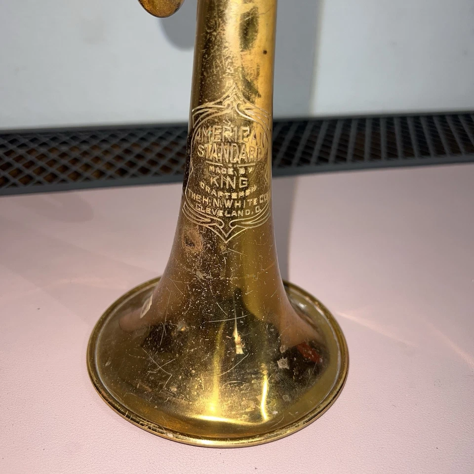 Corneta estándar americana vintage - King Craftsmen serie #30824 1916-1950 Foto 4 de 4