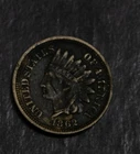 1862 Indian Cent Full Strong Liberty Slight Bend  Lot Y3362