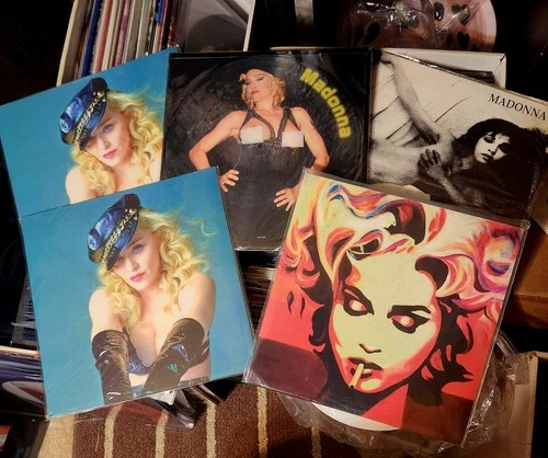 Madonna- Lot of 5  12" Picture Disc Vinyl LP