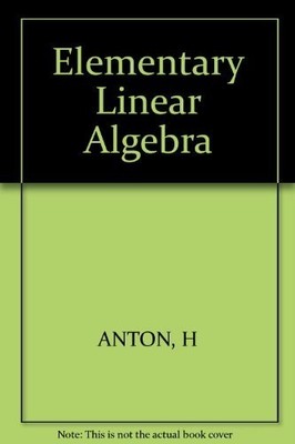 Elementary Linear Algebra