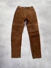 Vintage Moschino Leather Women  s Rare Pants Cowboy Style