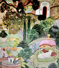 Mind the Gap Gardens of Jaipur Wallpaper - (H...