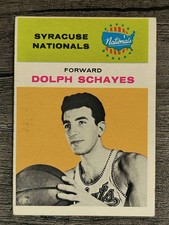 1961-62 Fleer #39 Dolph Schayes (VG)