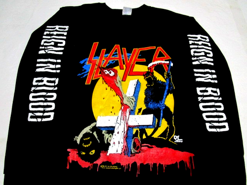 Slayer- Reign in blood tour shirt | TShirt and BattleJacket Gallery