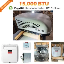 FOGATTI 15,000 BTU Non-Ducted RV Air Conditioner Cooling RV Camper AC Unit Used