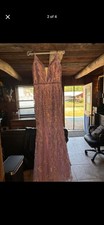 Purple/Pink Sequin Prom Dress (size 4) Worn Once