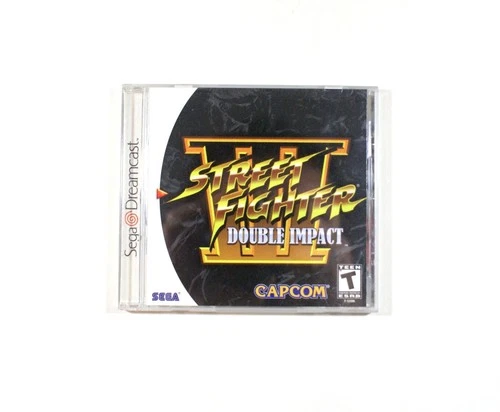 Street Fighter 3 Double Impact Sega Dreamcast CIB Great Condition!