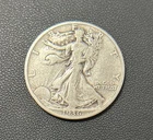 1936 D Liberty Walking Half Dollar Circulated Silver 50c Coin