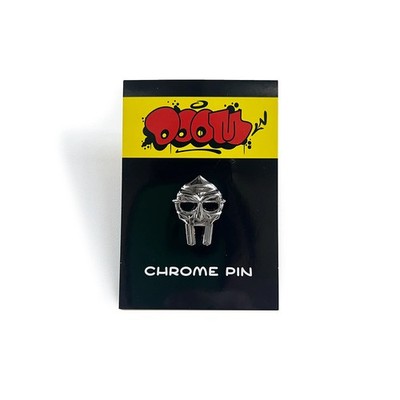 MF DOOM - Mask Chrome Pin Multicolour