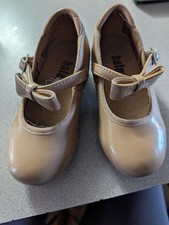 Balera Toddler Tan Tap Shoes Size 9 Dance Tap