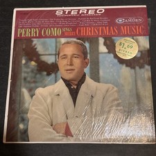 Perry Como Sings Merry Christmas Music Vinyl LP Shrink RCA Camden CAS660 Perry Como Sings Merry Christmas Music Vinyl LP Shrink RCA Camden CAS660