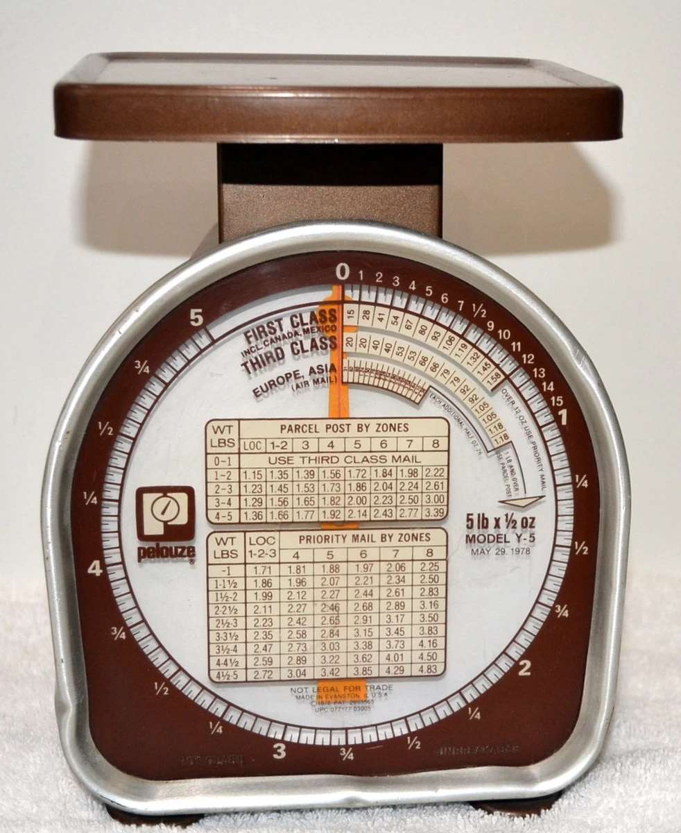 Antique Postage Scale In Antique Mercantile, Trade & Factory