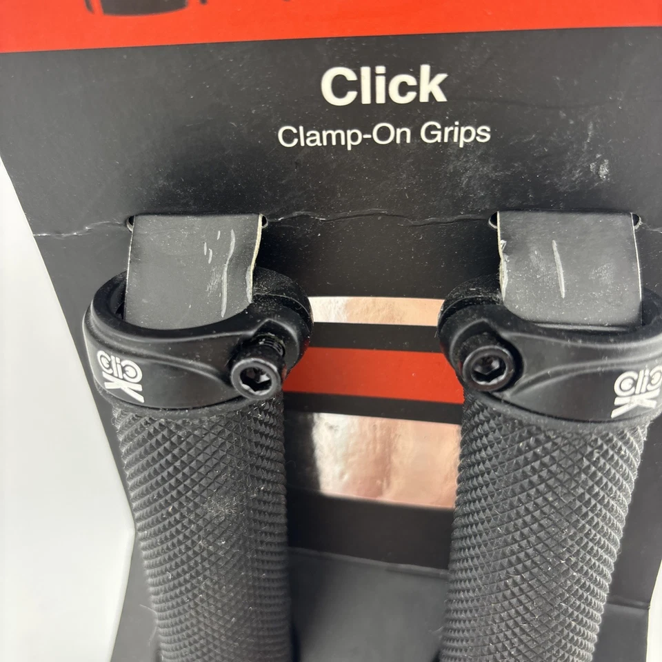 Promax Bicycle Click Clamp-On Grips 130mm Black - Image 3 of 4